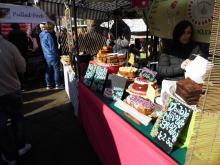 Camden Market cake stall