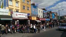 Camden High Street shopping