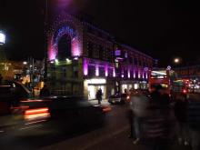 Camden Lock at night is a great attraction