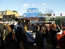 Cheap meal treats in Camden Lock market