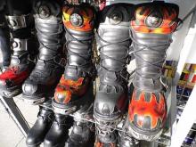 Goth and punk footwear in Camden Market