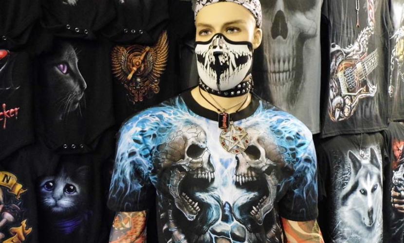 Metal t-shirt - Stables Market