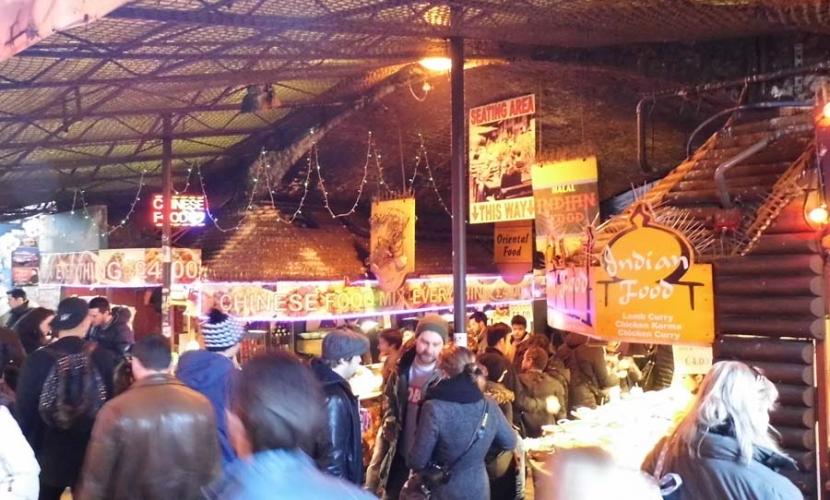 Stables Market food stalls