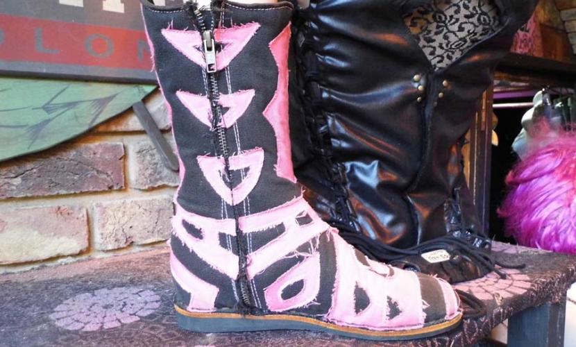 Footwear fashion in Stables Market