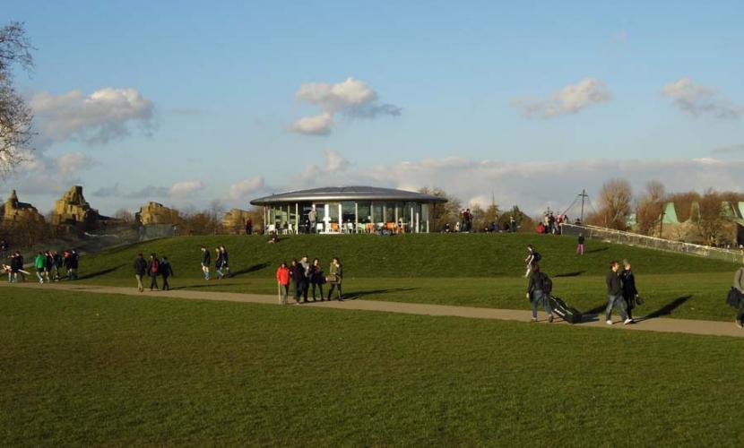 One of Regent's Park situated coffee shops