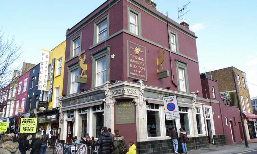 Bucks Head on Camden High Street