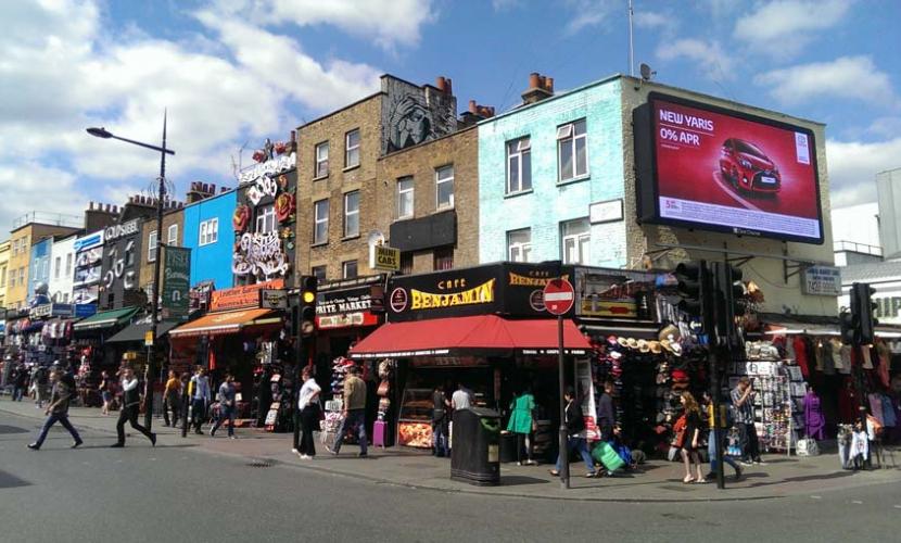 Colorful Camden High Street