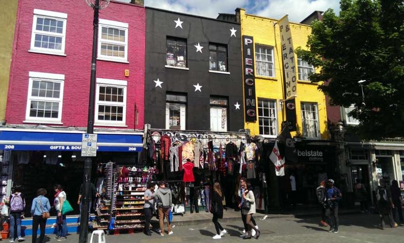 Walking Camden High street is free