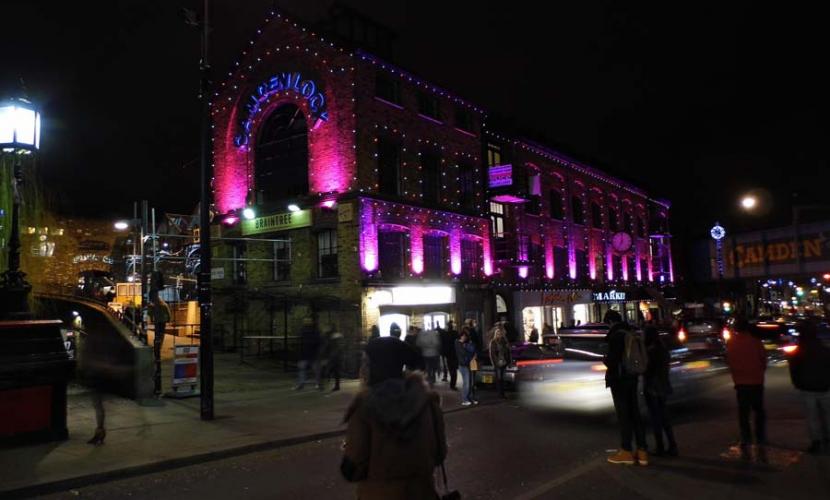 Camden Lock market centre