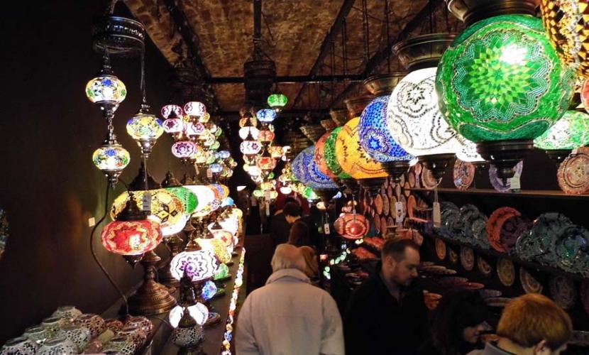 Stables Market shopping stalls