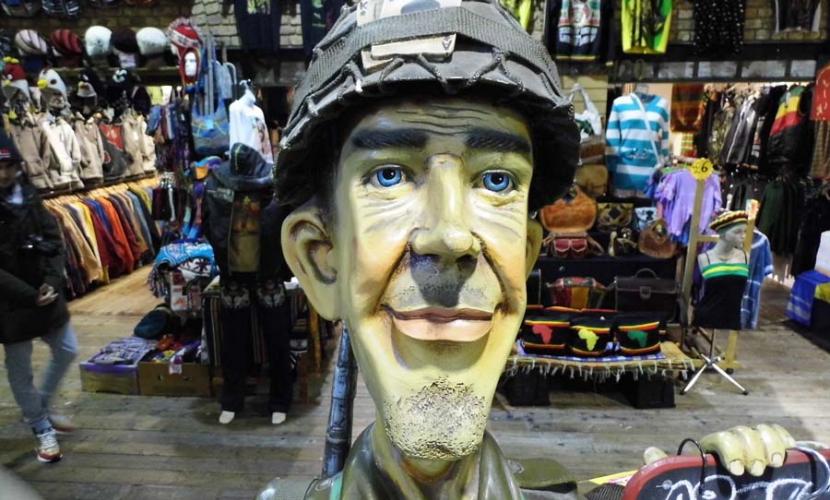 Sigh seeing in Stables Market