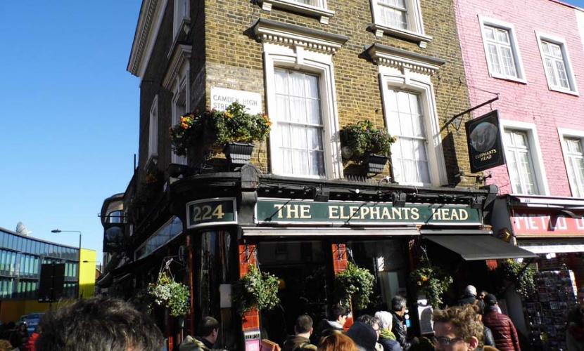 The Elephant Head near Camden Lock